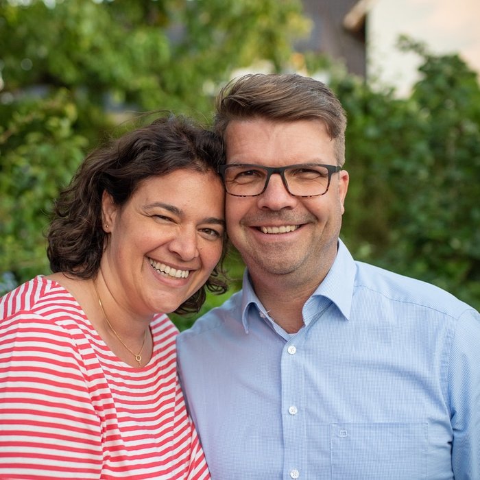 Mit meinem Mann Uwe